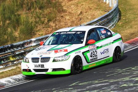 VLN - Nürburgring Nordschleife - Startnummer #492 - BMW 325i E90 - Manheller Racing - V4