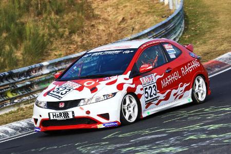 VLN - Nürburgring Nordschleife - Startnummer #523 - Honda Civic Type R - Fanclub Mathol Racing e.V - V3