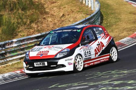 VLN - Nürburgring Nordschleife - Startnummer #619 - Renault Clio RS Cup - AVIA Racing - H2