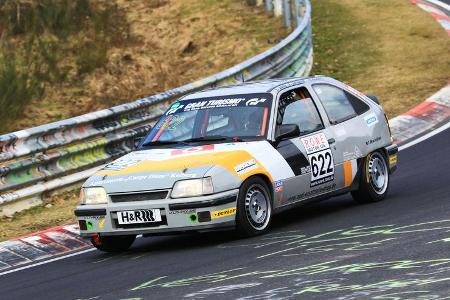 VLN - Nürburgring Nordschleife - Startnummer #622 - Opel Kadett GSI - MSC Adenau e. V. im ADAC - H2