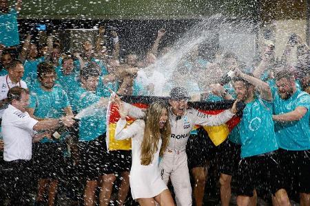 Nico Rosberg - Mercedes - GP Abu Dhabi 2017