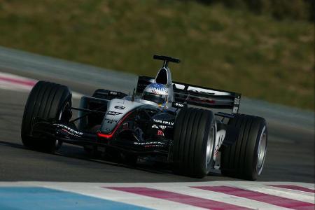 Alexander Wurz - McLaren-Mercedes MP4-18 - Paul Ricard - Testfahrten 2003