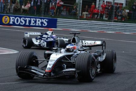 Kimi Räikkönen - McLaren MP4/19B - GP Belgien 2004 - Spa