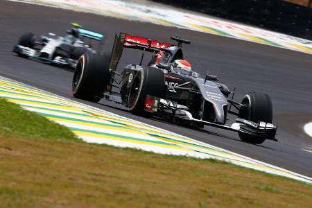 Sauber C33 - Esteban Gutierrez - GP Brasilien 2014