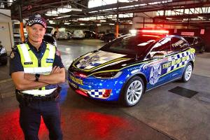 Tesla-Polizeiauto jetzt auch in Australien