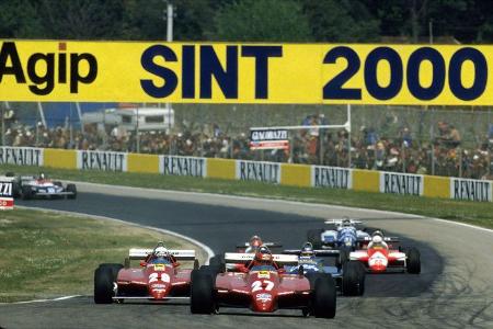 Gilles Villeneuve - Didier Pironi - Ferrari 126C2 - San Marino 1982