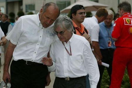 Ron Dennis - Bernie Ecclestone - GP USA 2005 - Indianapolis