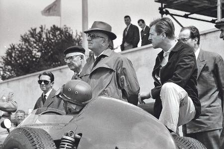 Enzo Ferrari - Wolfgang Graf Berghe von Trips