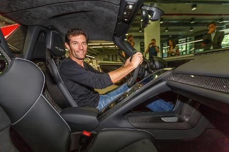 Mark Webber - Porsche 918 Spyder - Zuffenhausen 2015