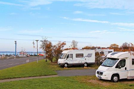 Stellplatz am Seglerhafen