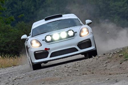 Porsche Cayman GT4 Clubsport Rallye Studie - 2018