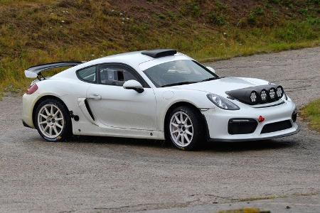Porsche Cayman GT4 Clubsport Rallye Studie - 2018
