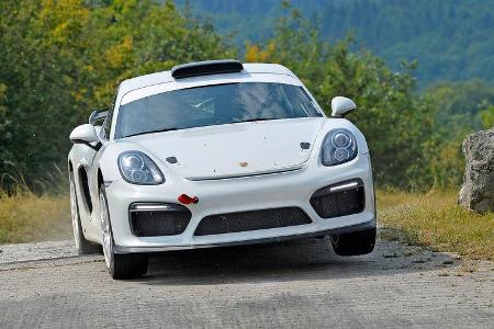 Porsche Cayman GT4 Clubsport Rallye Studie - 2018