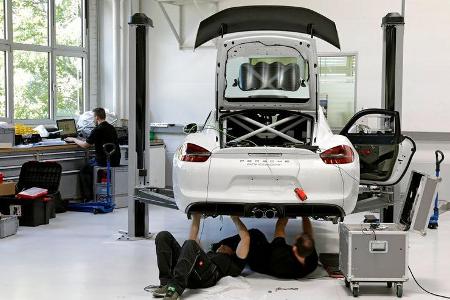 Porsche Cayman GT4 Clubsport Rallye Studie - 2018