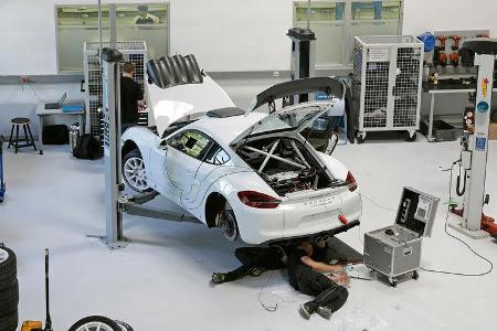 Porsche Cayman GT4 Clubsport Rallye Studie - 2018