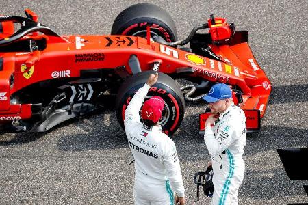 Lewis Hamilton - Valtteri Bottas - Mercedes - GP China - Shanghai - Samstag - 13.4.2019