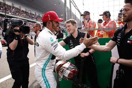 Lewis Hamilton - Mercedes - GP China - Shanghai - Samstag - 13.4.2019