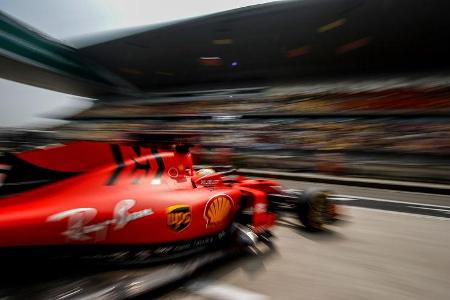 Sebastian Vettel - Ferrari - GP China - Shanghai - Formel 1 - Freitag - 12.4.2019