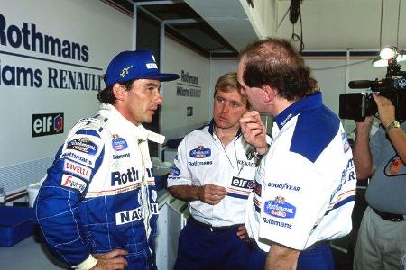 Ayrton Senna & Adrian Newey - Formel 1 1994
