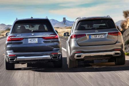 Vergleich BMW X7 Mercedes GLS Aufmacher