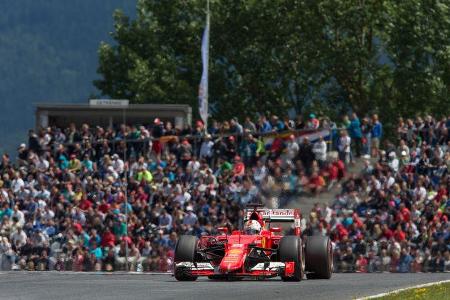 Sebastian Vettel - Formel 1 - GP Österreich 2015 - Danis Bilderkiste