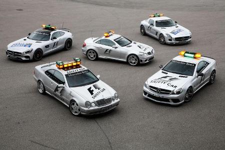 Mercedes-AMG Safety Cars, Generationen, Impression