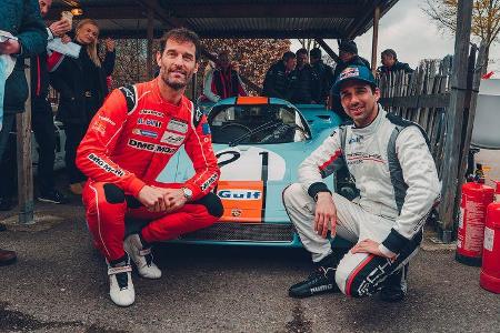 Goodwood Memebers Meeting Porsche 917 Kurzheck Mark Webber Neel Jani