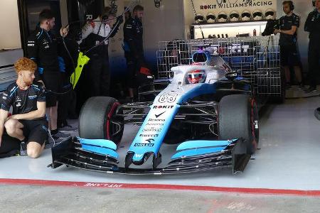 George Russell - Williams - Barcelona - F1-Test - 27. Februar 2019