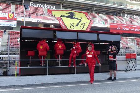 Mattia Binotto - Ferrari - Barcelona - F1-Test - 27. Februar 2019