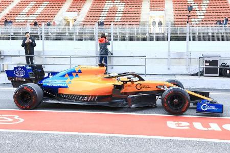 Lando Norris - McLaren - Barcelona - F1-Test - 27. Februar 2019