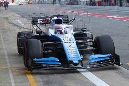 George Russell - Williams - Barcelona - F1-Test - 27. Februar 2019