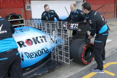 George Russell - Williams - Barcelona - F1-Test - 27. Februar 2019