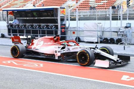 Antonio Giovinazzi - Sauber - Barcelona - F1-Test - 27. Februar 2019