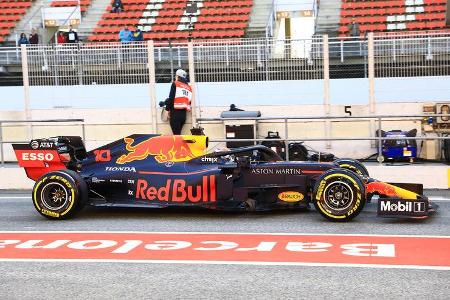 Pierre Gasly - Red Bull - Barcelona - F1-Test - 27. Februar 2019