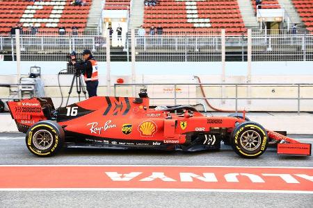 Charles Leclerc - Ferrari - Barcelona - F1-Test - 27. Februar 2019