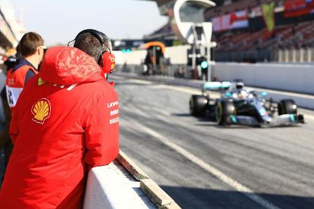 Lewis Hamilton - Mercedes - Barcelona - F1-Test - 28. Februar 2019