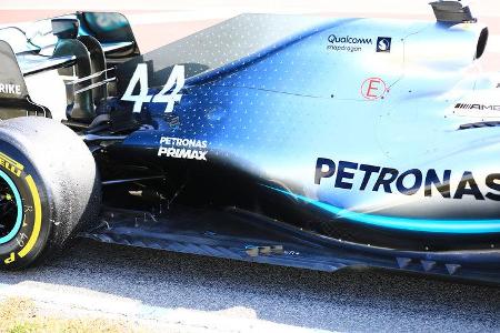Lewis Hamilton - Mercedes - Barcelona - F1-Test - 28. Februar 2019