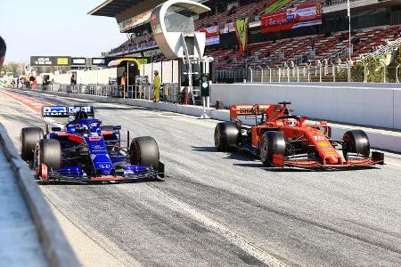 Alex Albon - Toro Rosso - Barcelona - F1-Test - 28. Februar 2019