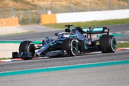 Valtteri Bottas - Mercedes - Barcelona - F1-Test - 28. Februar 2019