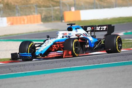 George Russell - Williams - Barcelona - F1-Test - 28. Februar 2019