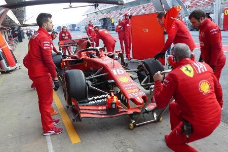 Charles Leclerc - Ferrari - Barcelona - F1-Test - 21. Februar 2019