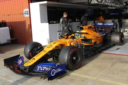 Lando Norris - McLaren - Barcelona - F1-Test - 21. Februar 2019