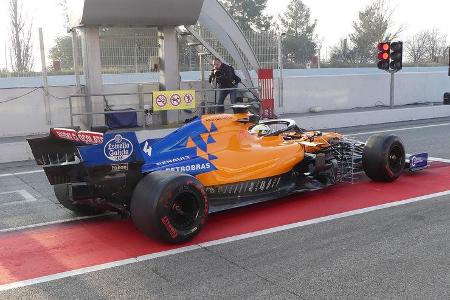 Lando Norris - McLaren - Barcelona - F1-Test - 21. Februar 2019