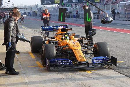 Lando Norris - McLaren - Barcelona - F1-Test - 21. Februar 2019