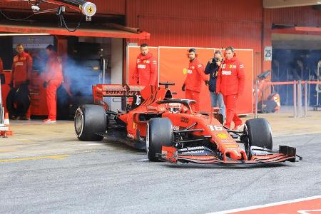 Charles Leclerc - Ferrari - Barcelona - F1-Test - 21. Februar 2019