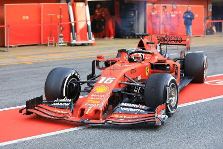 Charles Leclerc - Ferrari - Barcelona - F1-Test - 21. Februar 2019