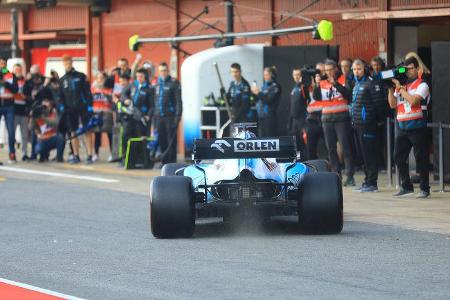 Robert Kubica - Williams - Barcelona - F1-Test - 21. Februar 2019