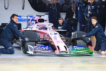 Lance Stroll - Racing Point - Barcelona - F1-Test - 21. Februar 2019