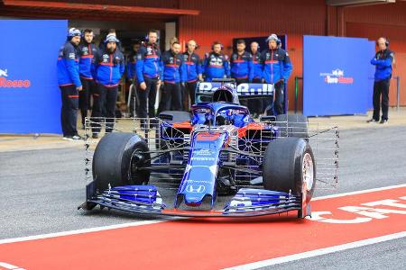 Alexander Albon - Toro Rosso - Barcelona - F1-Test - 21. Februar 2019