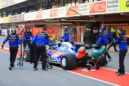 Alexander Albon - Toro Rosso - Barcelona - F1-Test - 21. Februar 2019